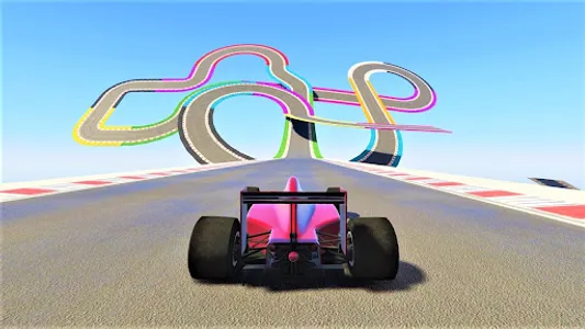 Car Parkour: Sky Racing 3D screenshot 1