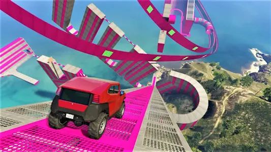 Car Parkour: Sky Racing 3D screenshot 15