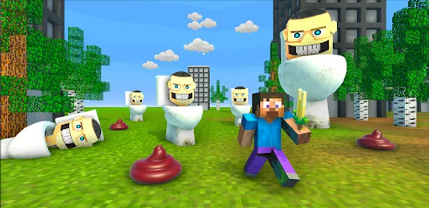 Craft Skybd: Toilet Monster screenshot 0