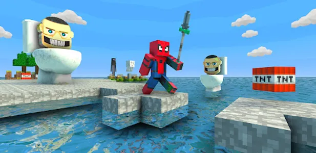 Craft Skybd: Toilet Monster screenshot 3