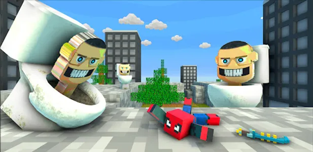 Craft Skybd: Toilet Monster screenshot 9