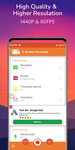 X Screen Recorder screenshot 2