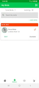 Aviary Birds Manager screenshot 10