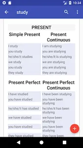 English Verbs screenshot 3