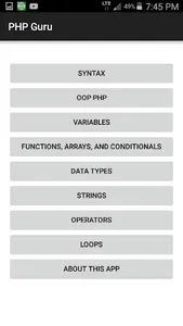 PHP Guru Pro screenshot 1