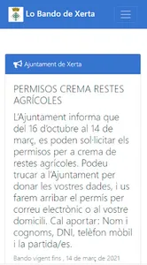 Lo Bando de Xerta screenshot 0