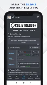 Calistrength: Calisthenics Pro screenshot 0