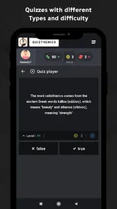 QuizThenics: Calisthenics Quiz screenshot 5