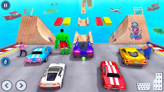 MegaRamp Stunt Car Racing Game screenshot 0