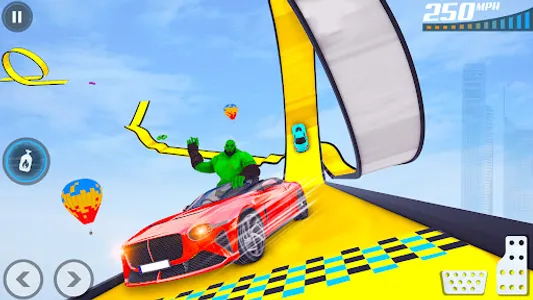 MegaRamp Stunt Car Racing Game screenshot 1