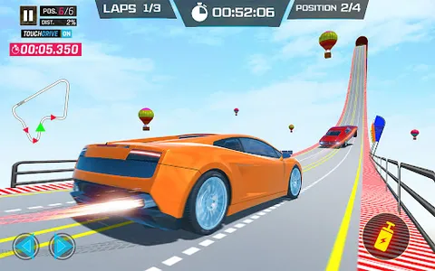MegaRamp Stunt Car Racing Game screenshot 2