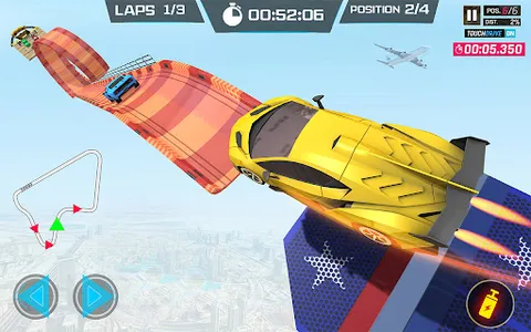 MegaRamp Stunt Car Racing Game screenshot 3