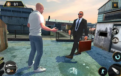 Sniper 3d-Cover Fire screenshot 1