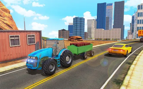 Offroad Tractor Transport Game screenshot 3