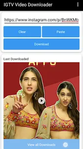 Video Downloader for InstaTV screenshot 2
