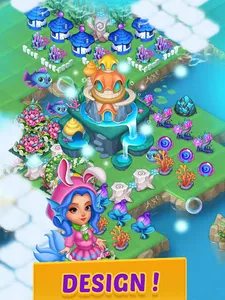 Merge Mermaids-magic puzzles screenshot 12