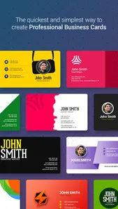 Business Card Maker + Designer screenshot 0