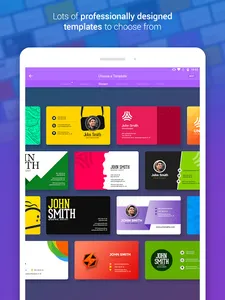 Business Card Maker + Designer screenshot 13