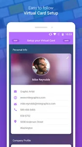 Business Card Maker + Designer screenshot 6