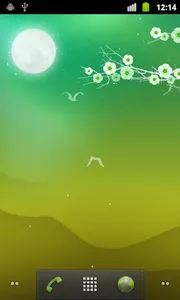 Blooming Night Live Wallpaper screenshot 2