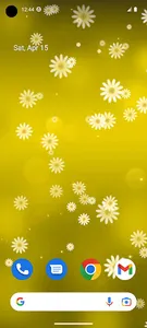 Daisy Flower Live Wallpaper screenshot 0