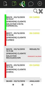 Orenes Grupo Clientes screenshot 1