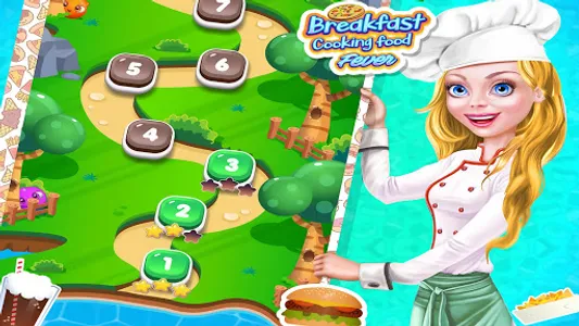 Breakfast Cooking Food Fever screenshot 1