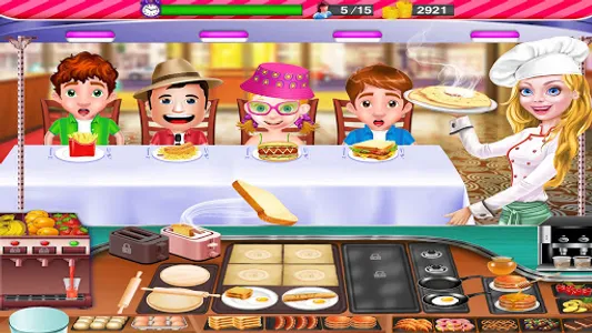 Breakfast Cooking Food Fever screenshot 2
