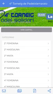 Pádel x La Marató screenshot 2