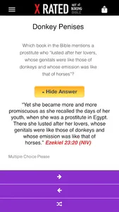 X RATED Not So Boring Bible screenshot 1