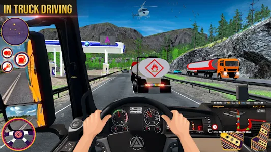 Truck Driving Simulator Games screenshot 16