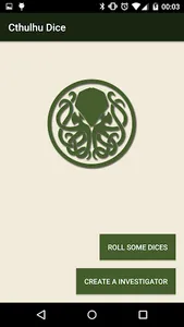 Call of Cthulhu Dice Roller screenshot 0