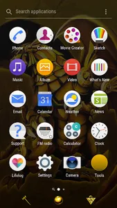 Dragon of Ra - Theme for Xperi screenshot 1