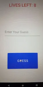 GUESS THE NUMBER screenshot 1