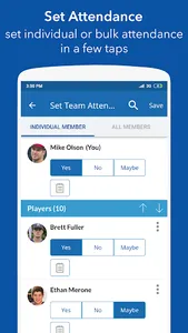 InstaTeam Sports Management screenshot 3