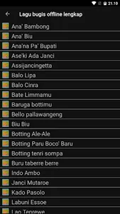 lagu bugis offline lengkap screenshot 1