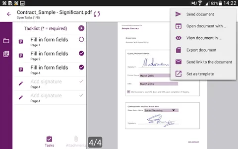 SIGNificant E-Signing Client screenshot 13