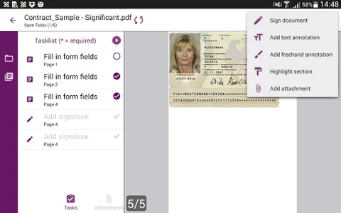 SIGNificant E-Signing Client screenshot 14