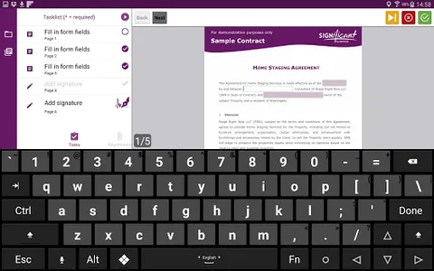 SIGNificant E-Signing Client screenshot 17