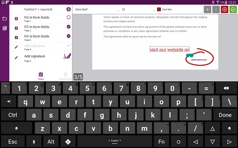SIGNificant E-Signing Client screenshot 19