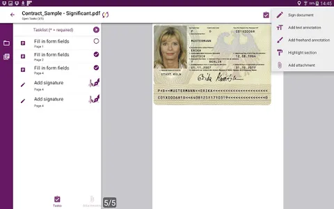 SIGNificant E-Signing Client screenshot 22