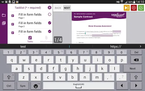 SIGNificant E-Signing Client screenshot 9