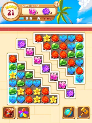 Garden Blossom Crush screenshot 2