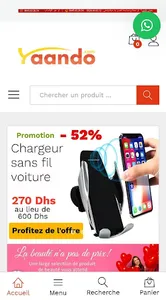 Yaando Shopping en ligne Maroc screenshot 0