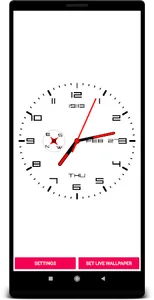 Clock Live Wallpaper screenshot 3