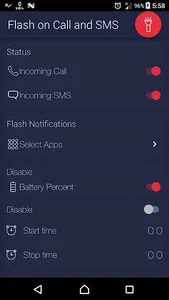 Flash on Call and SMS screenshot 4