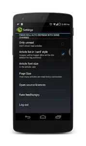 RSS Feed Hungry. Feedly reader screenshot 6