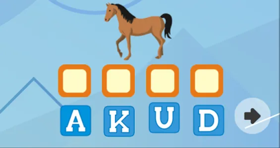 Animal Name Puzzle screenshot 0
