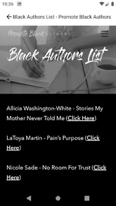 Promote Black Authors screenshot 5