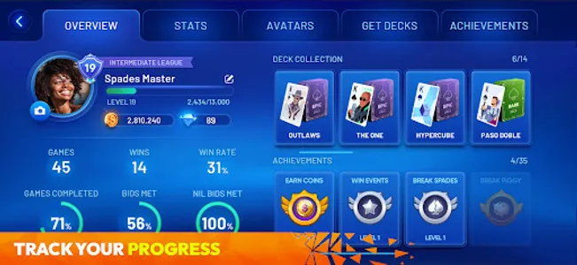 Spades Masters - Card Game screenshot 22